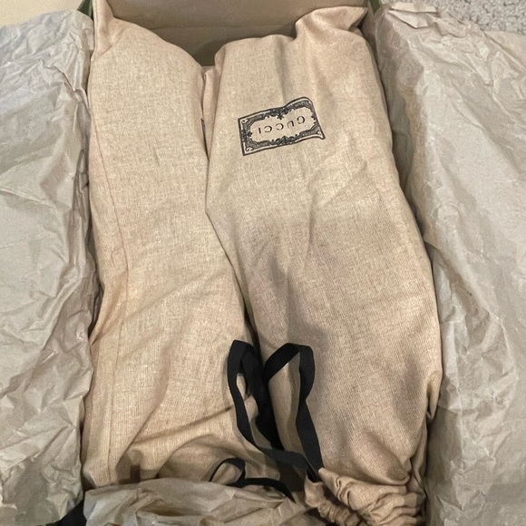 Gucci Men’s Sz 13 Leather Upper and Runner Sole Quebec Calf - Picture 7 of 9